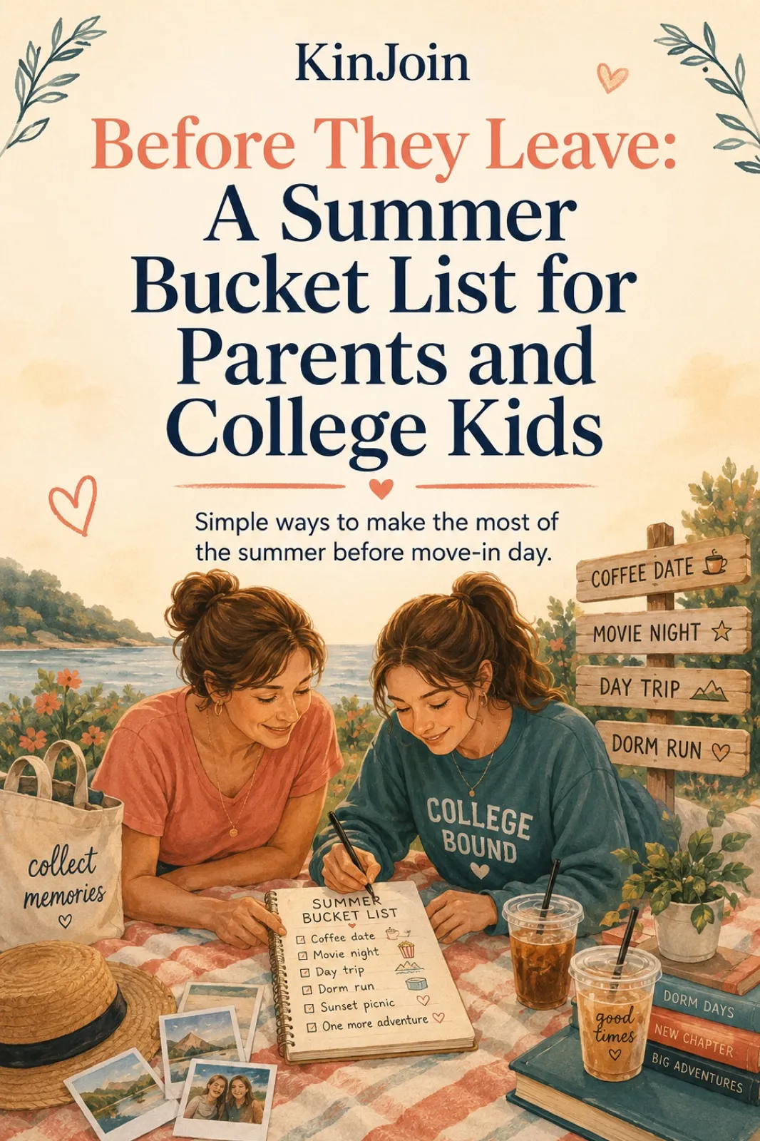 Before They Leave: A Summer Bucket List for Parents and College Kids