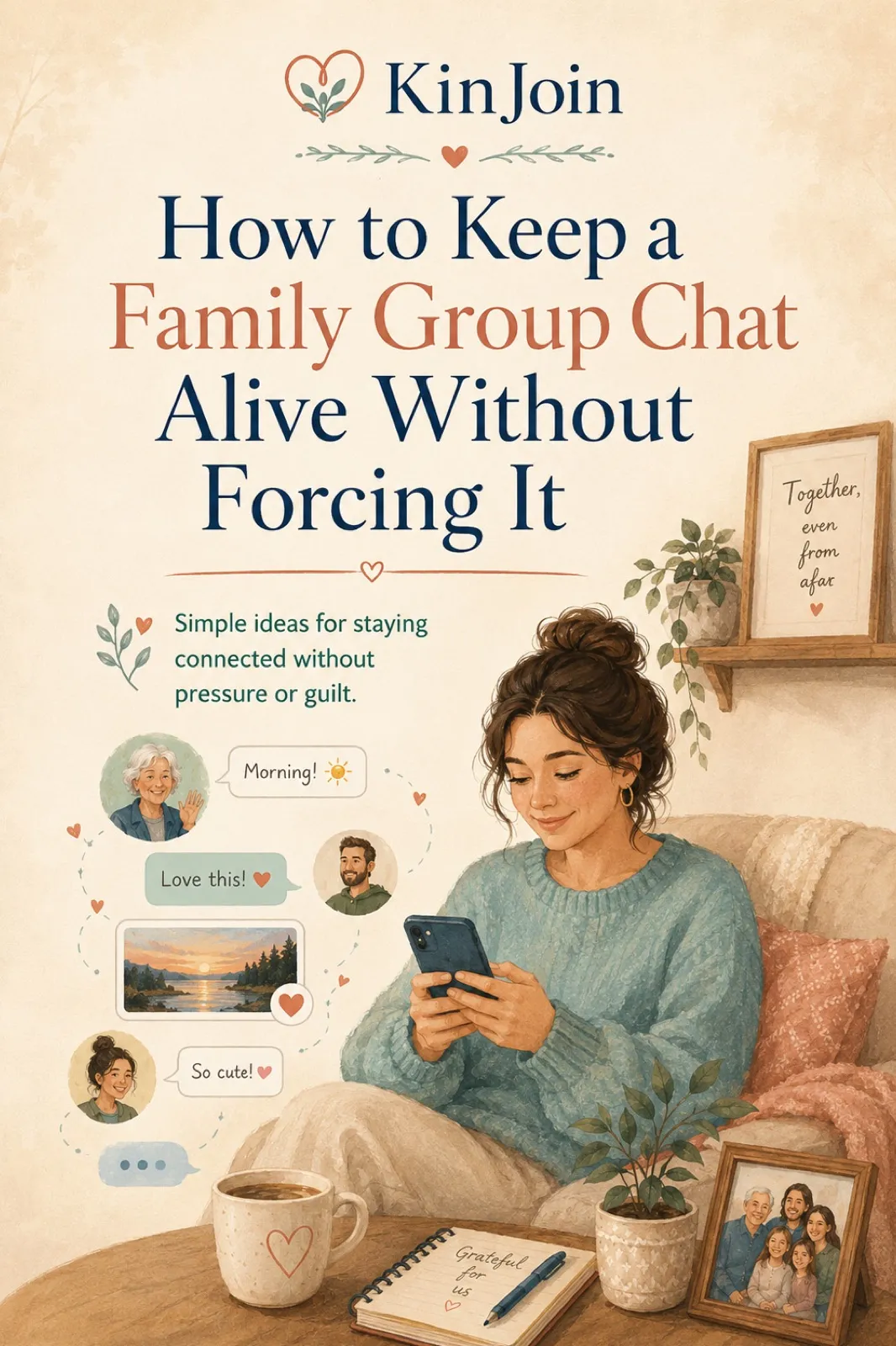 How to Keep a Family Group Chat Alive Without Forcing It