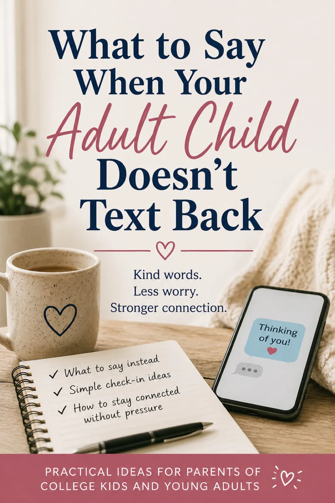 What to Say When Your Adult Child Doesn’t Text Back